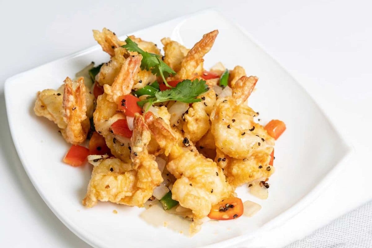 E12. Spicy Salt Pepper Shrimp