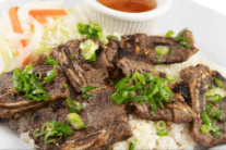 56. Beef Short Rib on Steamed Rice