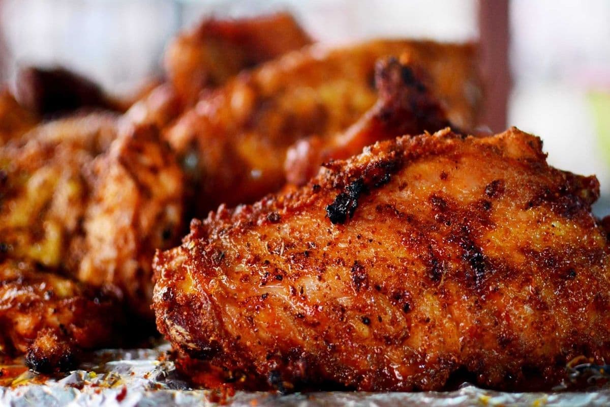 Suya Turkey with Fried Plantain