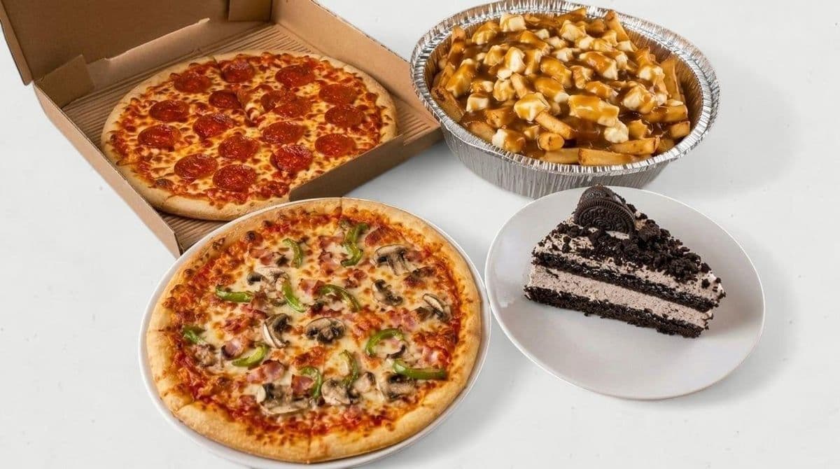 2 Pizzas COMBO DELUXEâ 2x Petite