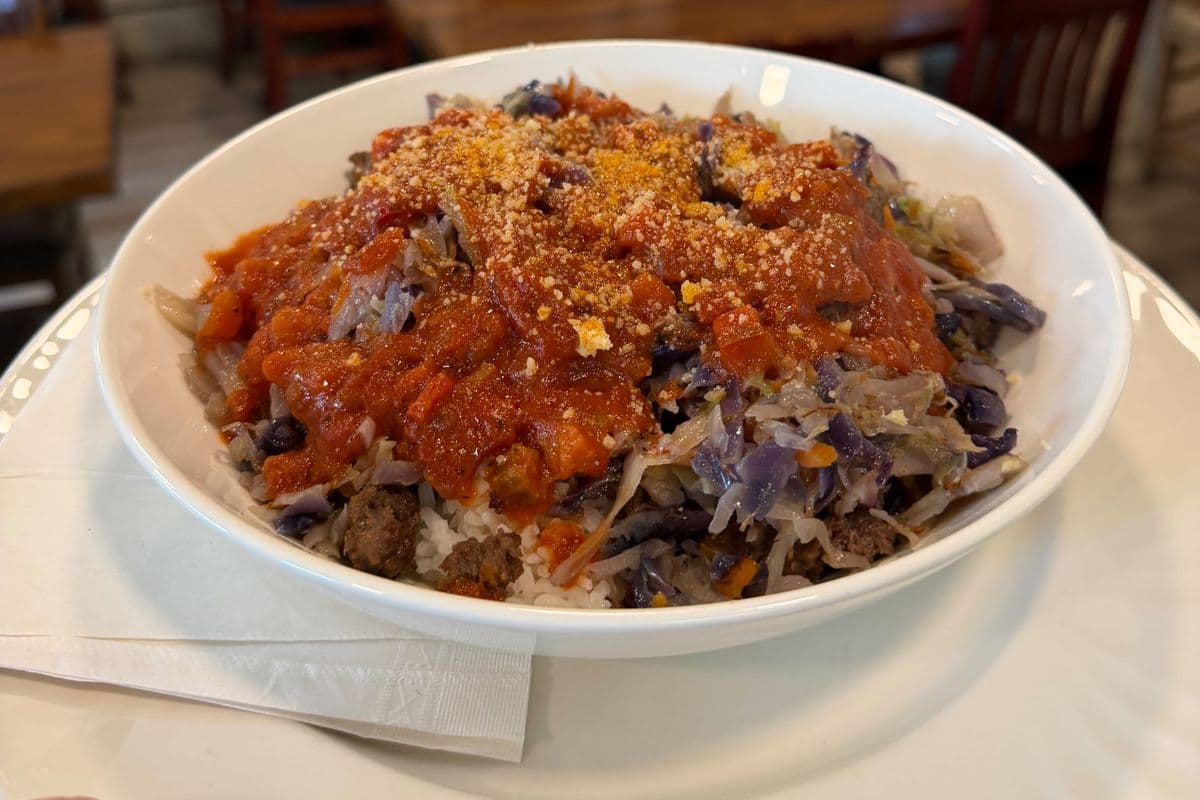 Grammy's Lazy Cabbage Roll Bowl