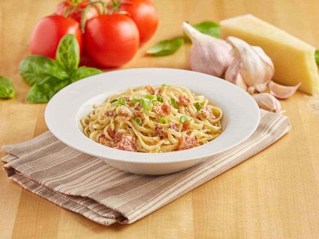 Double-Bacon Carbonara