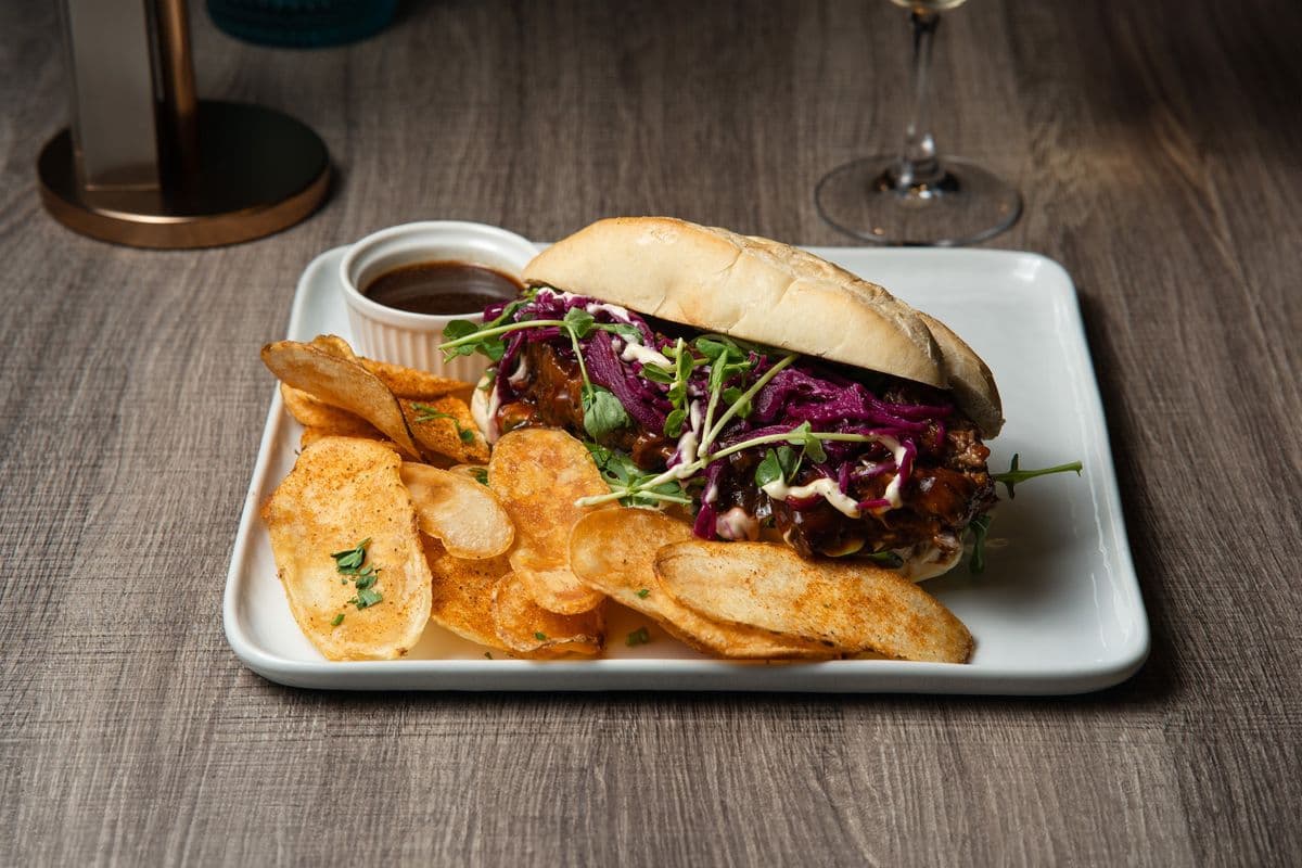 BBQ Beef Short Ribs Baguette (HALAL)