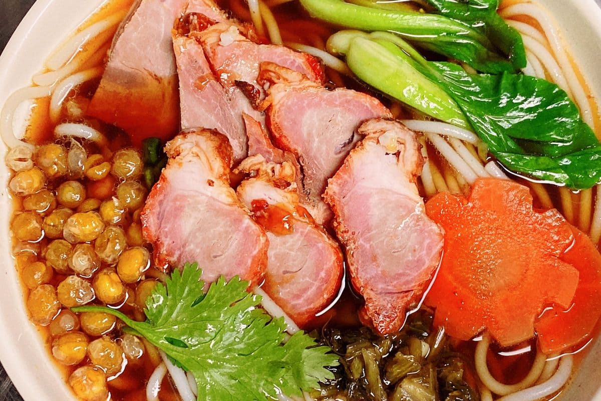 B6. BBQ Pork Soup Noodles