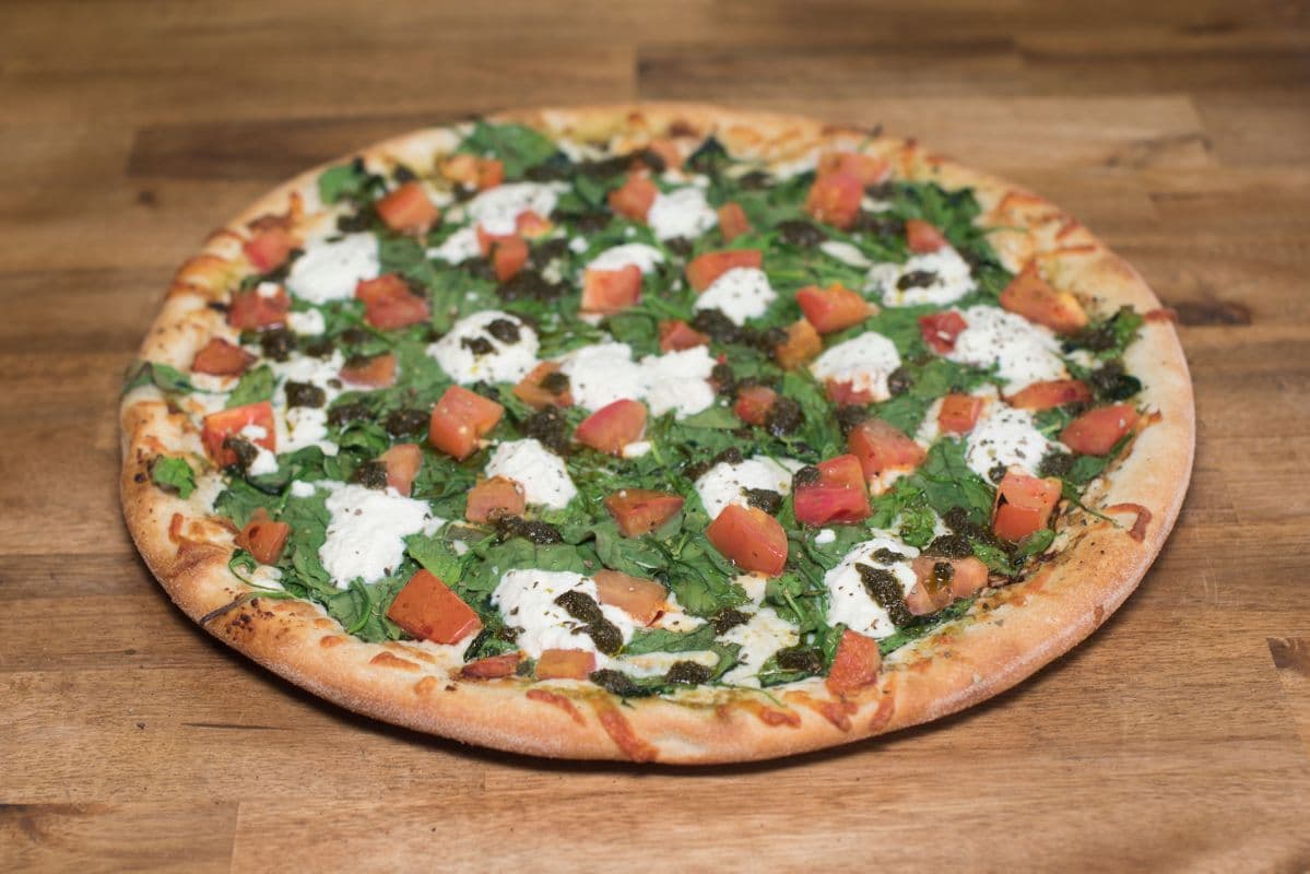 14" Large Spinach Pesto Pizza