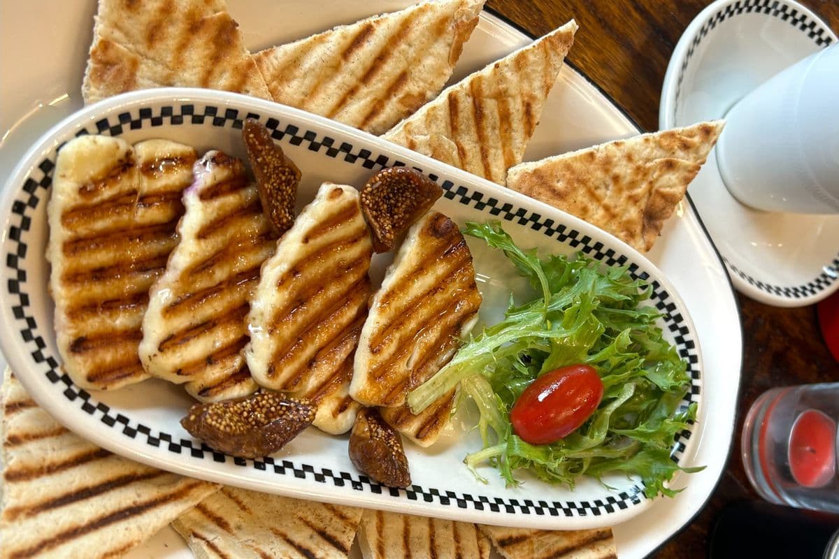 NEW Grilled Haloumi Plate