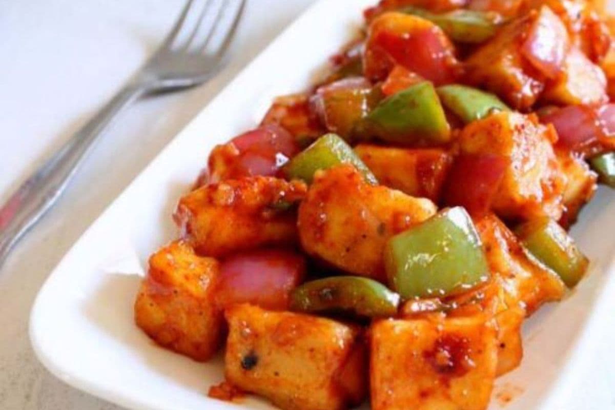 Chili Paneer Dry