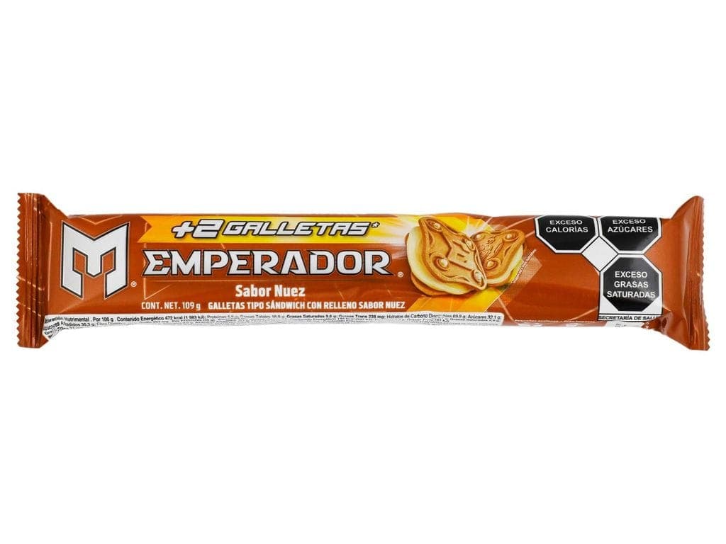 Galleta Emperador sabor nuez 109 gr