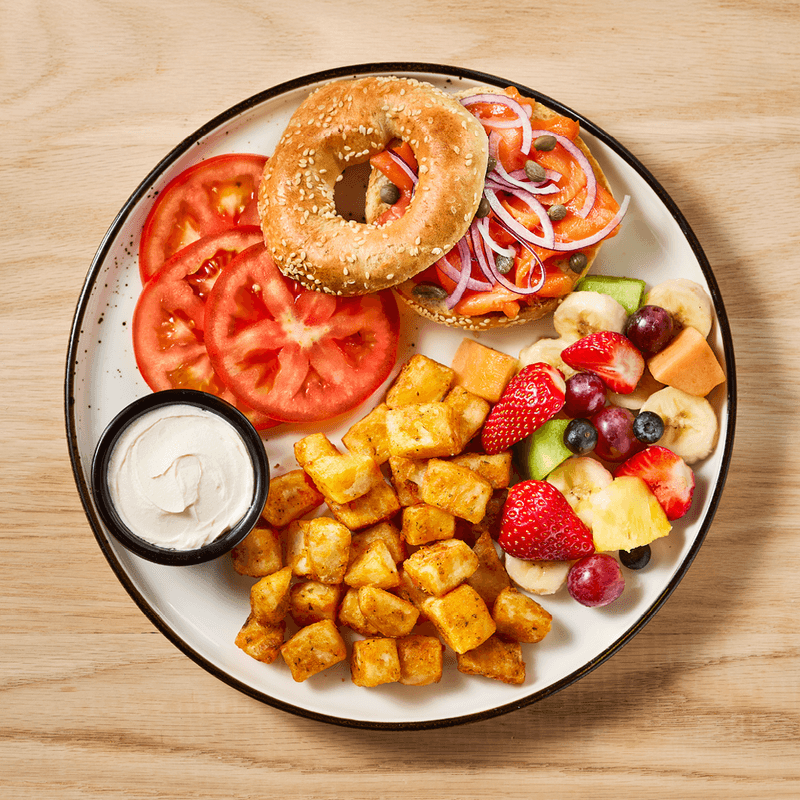 Bagel Lox / Bagel saumon fumé