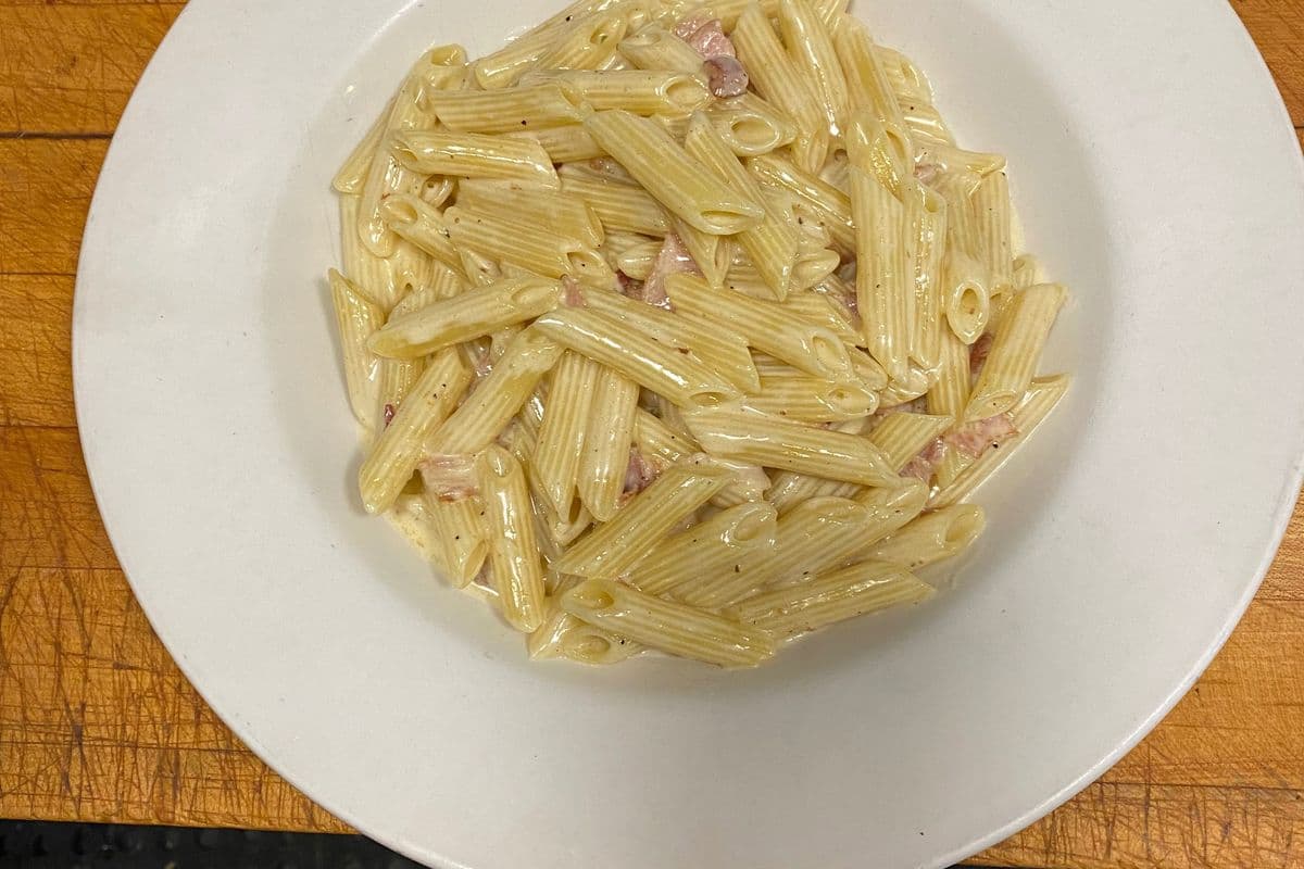 Penne Alla Carbonara