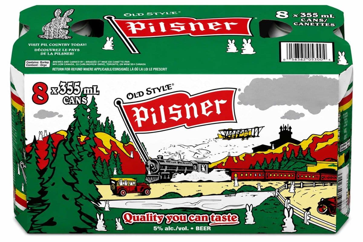 Old Style Pilsner 8pk (8 x 355ml)