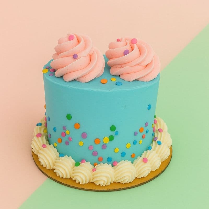 Bento Cake blue