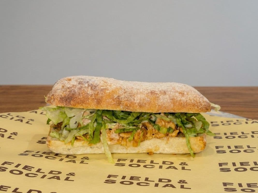Smokey Chili Corn Schmear + Chipotle Chicken Sando