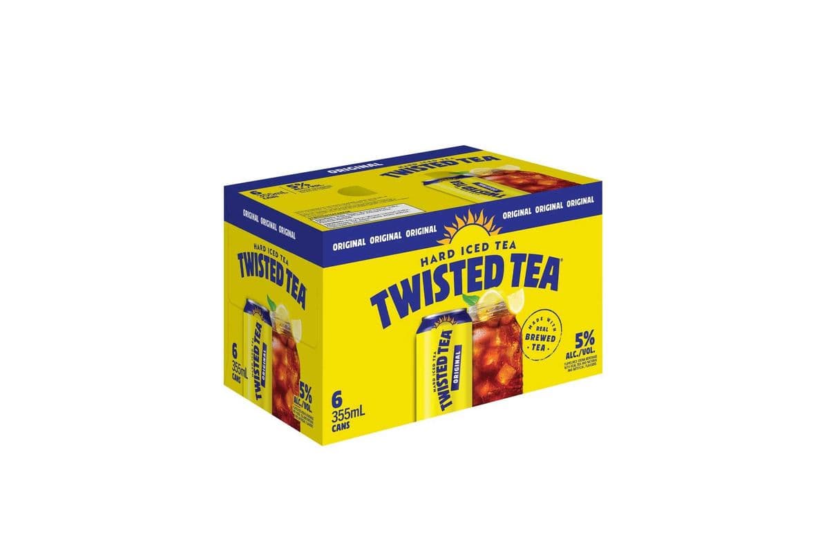 Twisted Tea Hard Iced Tea Original (6 x 355ml)