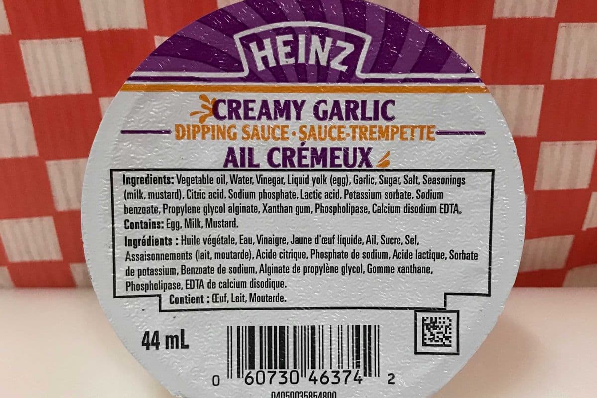 Creamy Garlic Dip