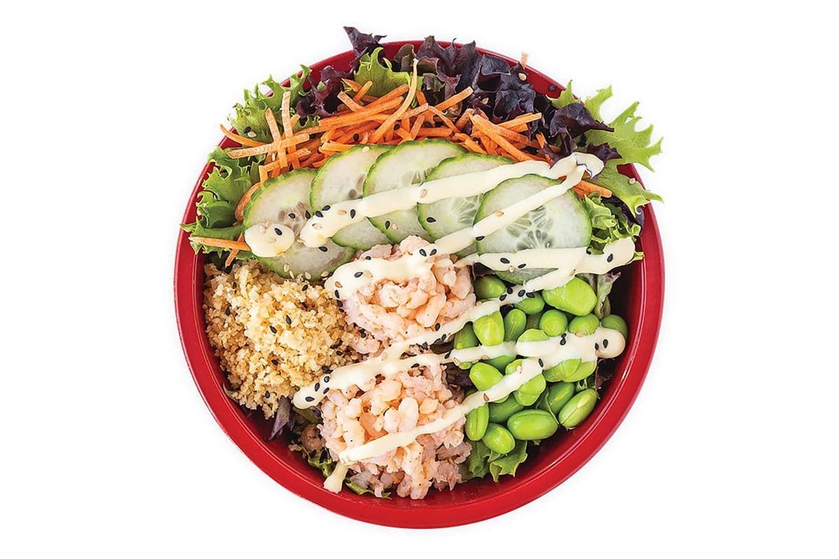 Poké Crevette / Shrimp Poke Bowl