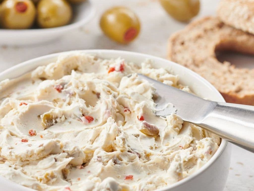 Fromage à la créme aux olives