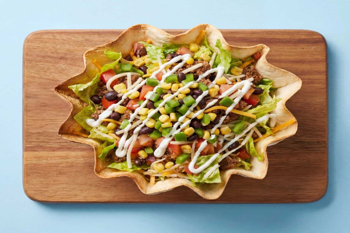 Meat Tortilla Salad