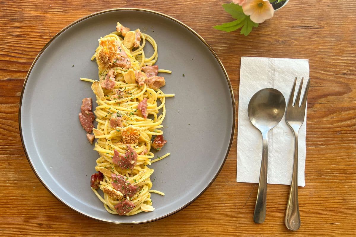 Smoked Ham Carbonara