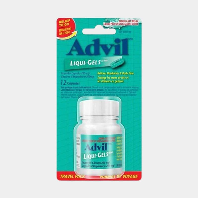 Advil Ibuprofen Liqui-Gels Capsules (12 Ct)