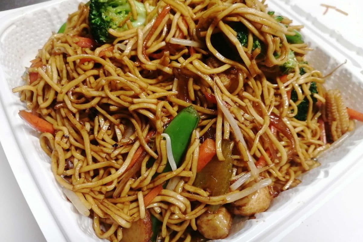 96. Mixed Vegetables Chow Mein