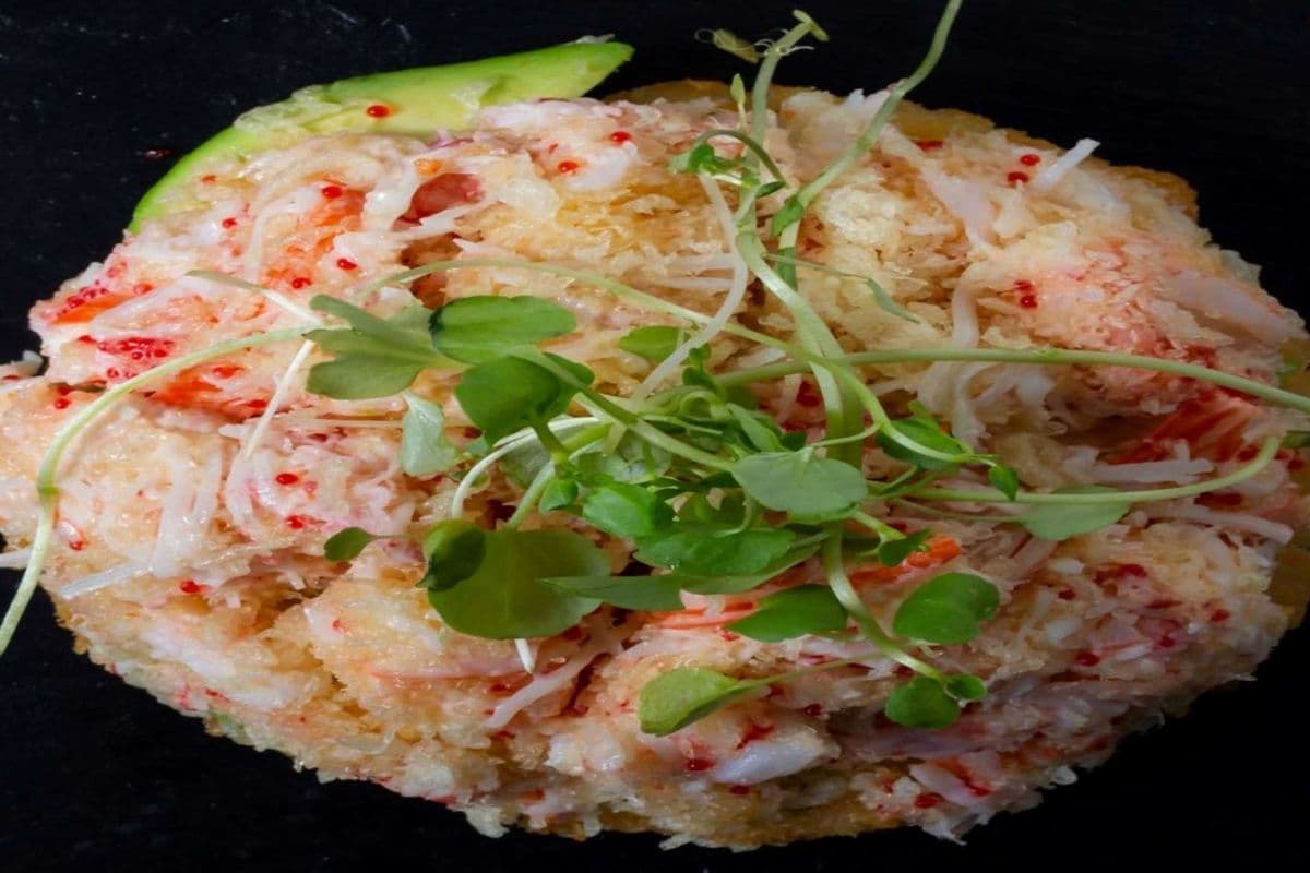 A11. Pizza au crabe / Crab Pizza