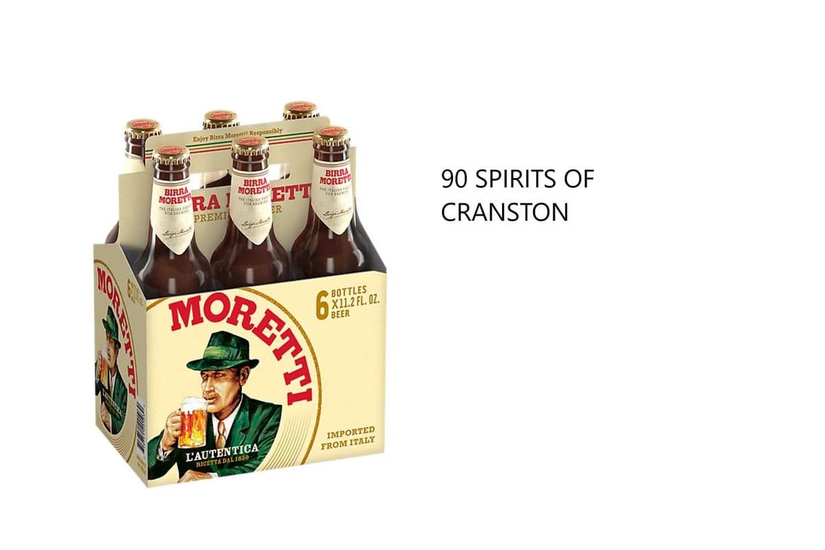 BIRRA MORETTI BEER 6 BOTTLES (1 x 6x330ML)
