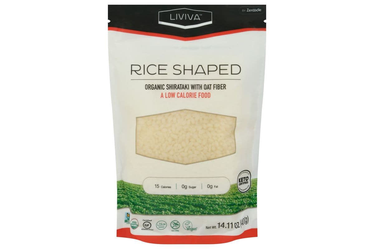 Liviva Rice Shaped Shirataki With Oat Fiber (400 gr)