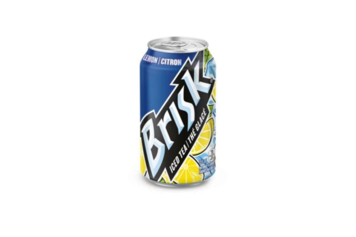 Canned Brisk Iced Tea (355 ml)