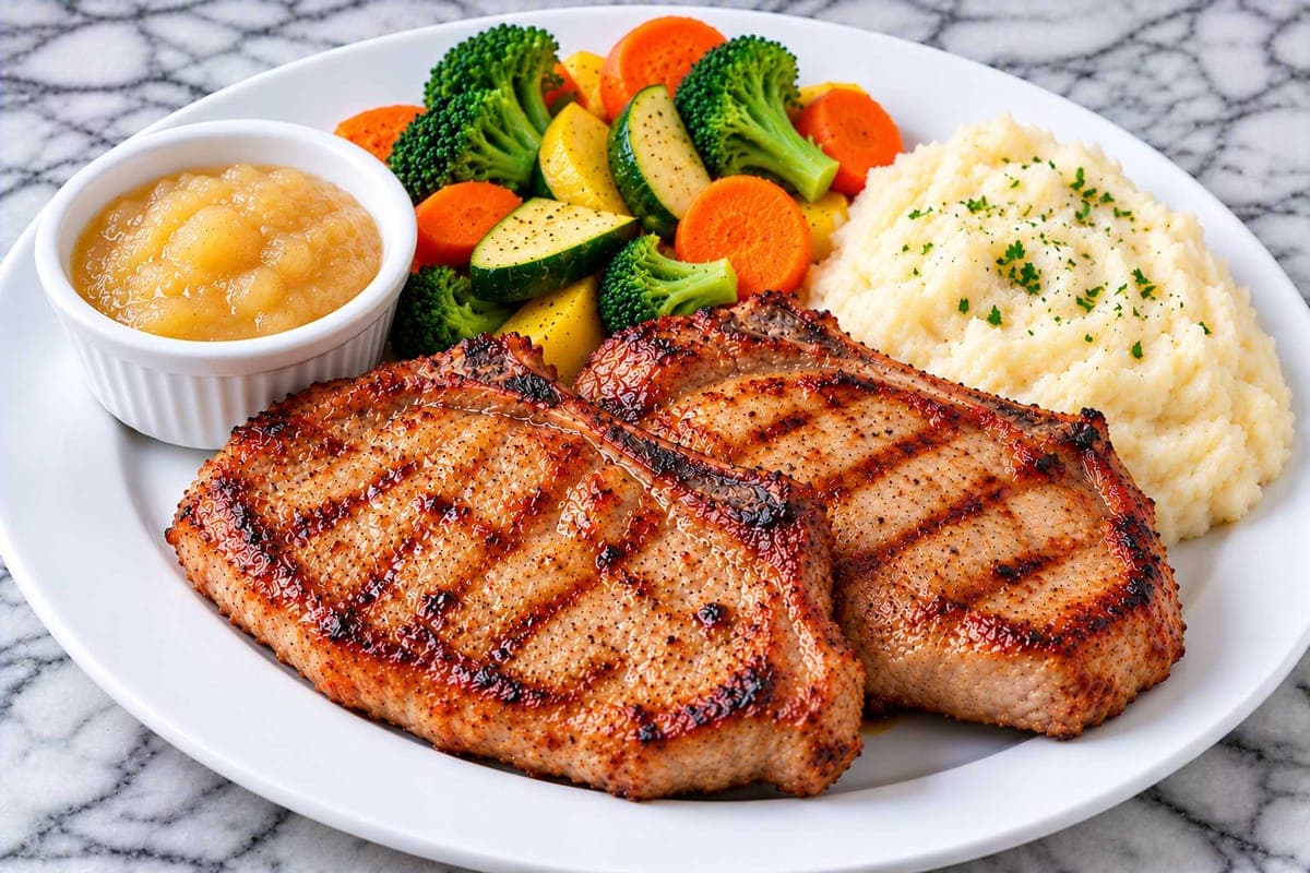 Double Pork Chops