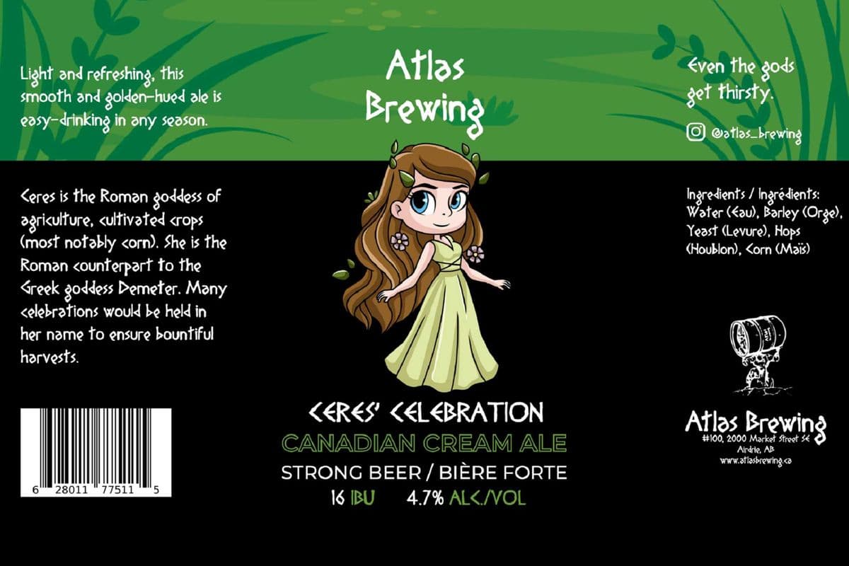Ceres' Celebration Cream Ale (1 x 473 ml)