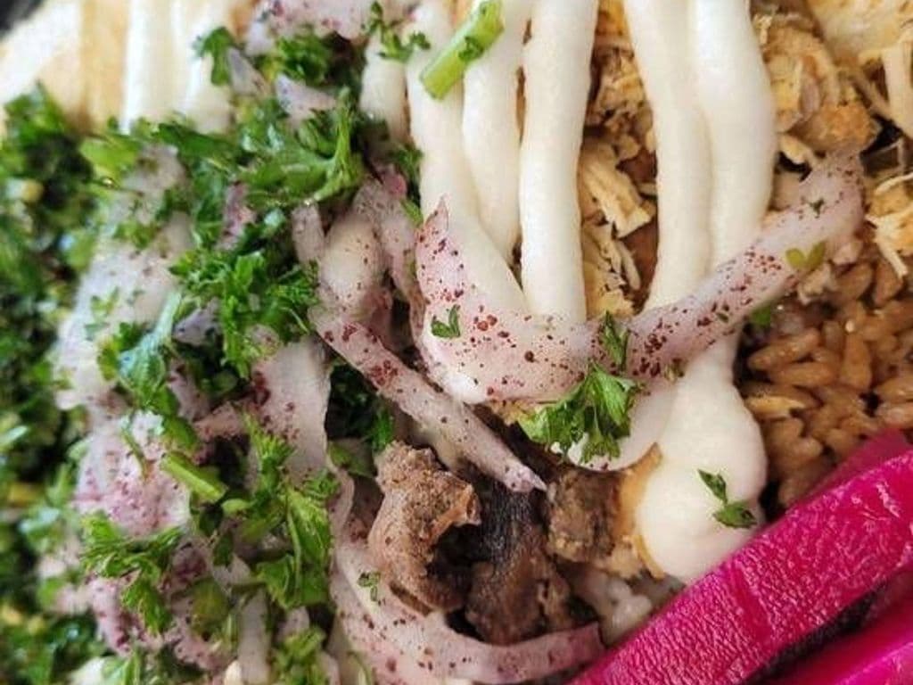 Beef & Chicken Shawarma Plate