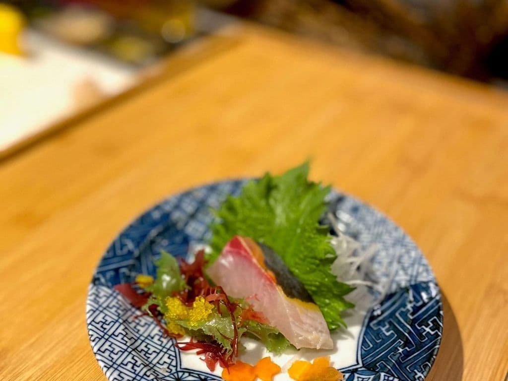 3 pc Striped Jack Sashimi