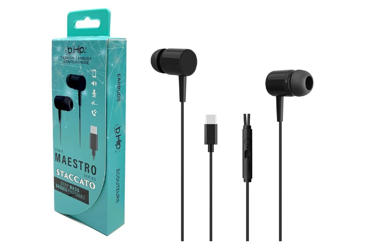 BHIP Staccato Type-C Tip Earphones