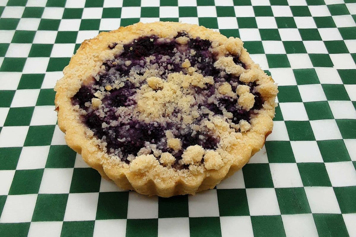 Blueberry Cream Cheese Tart