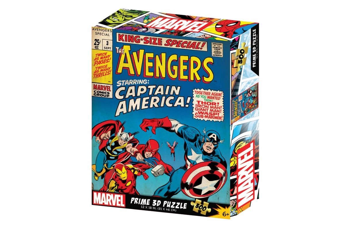 Avengers Marvel Comics 3D Jigsaw Puzzle