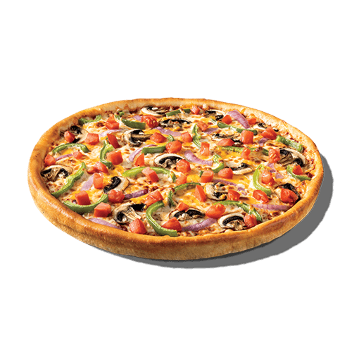 Large Vegetarian Pizza + 15 Wings