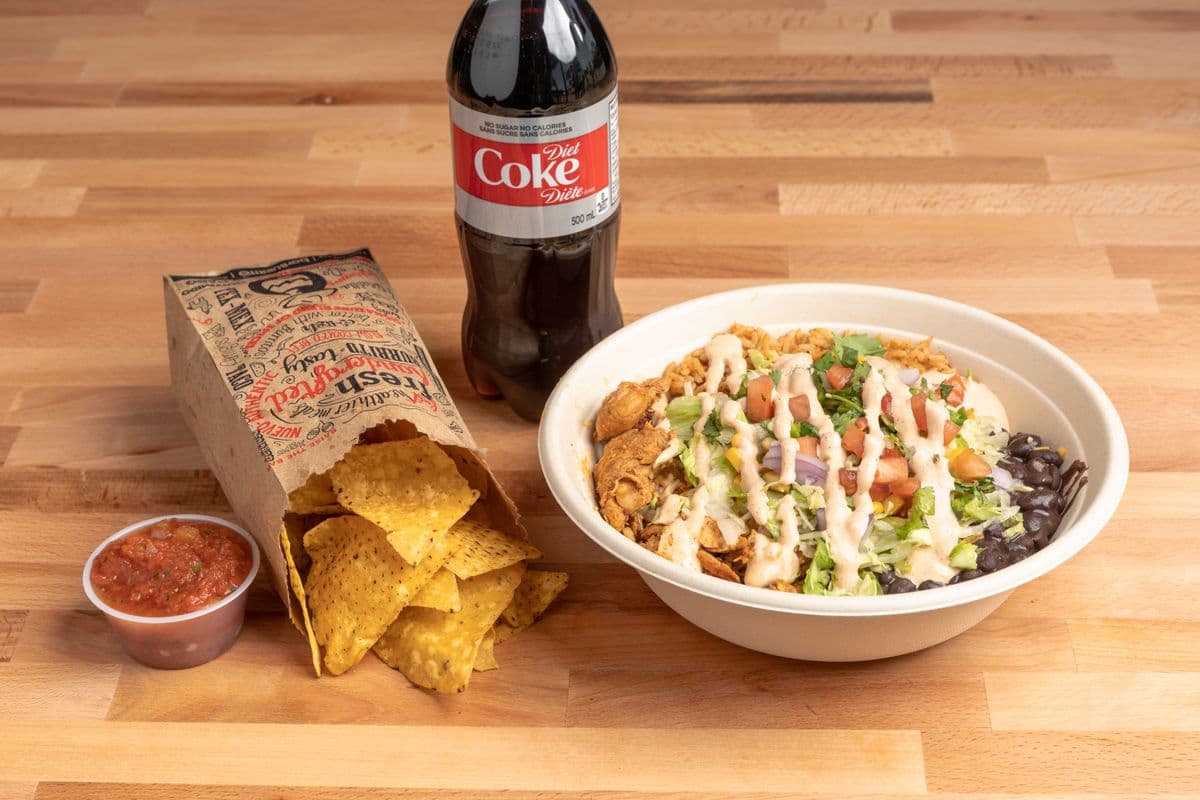 Mild Chicken Bowl Combo