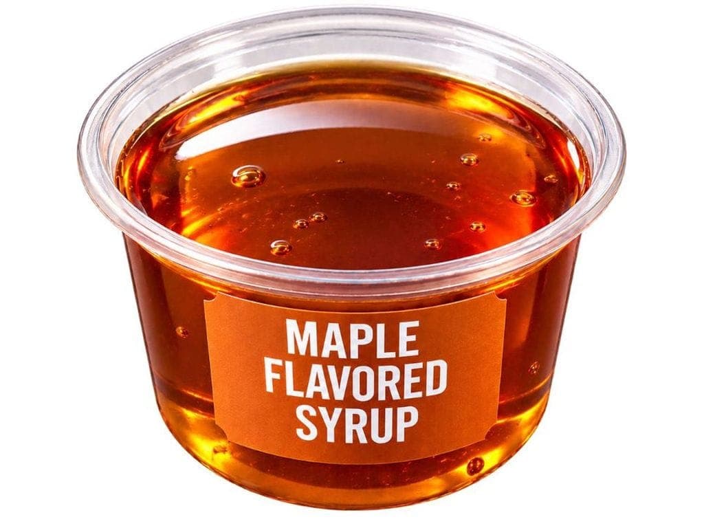 Maple Flavoured Syrup