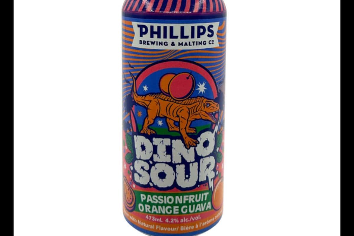Phillips Dinosour Passionfruit Orange Guava (4 x 473 ml Cans)