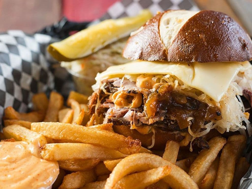 Brisket sur Bretzel
