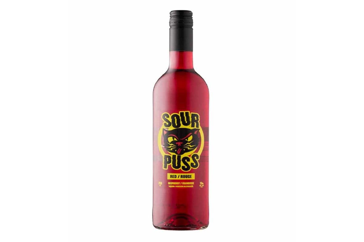 SOUR PUSS RED RASPBERRY (1 x 750 ML)