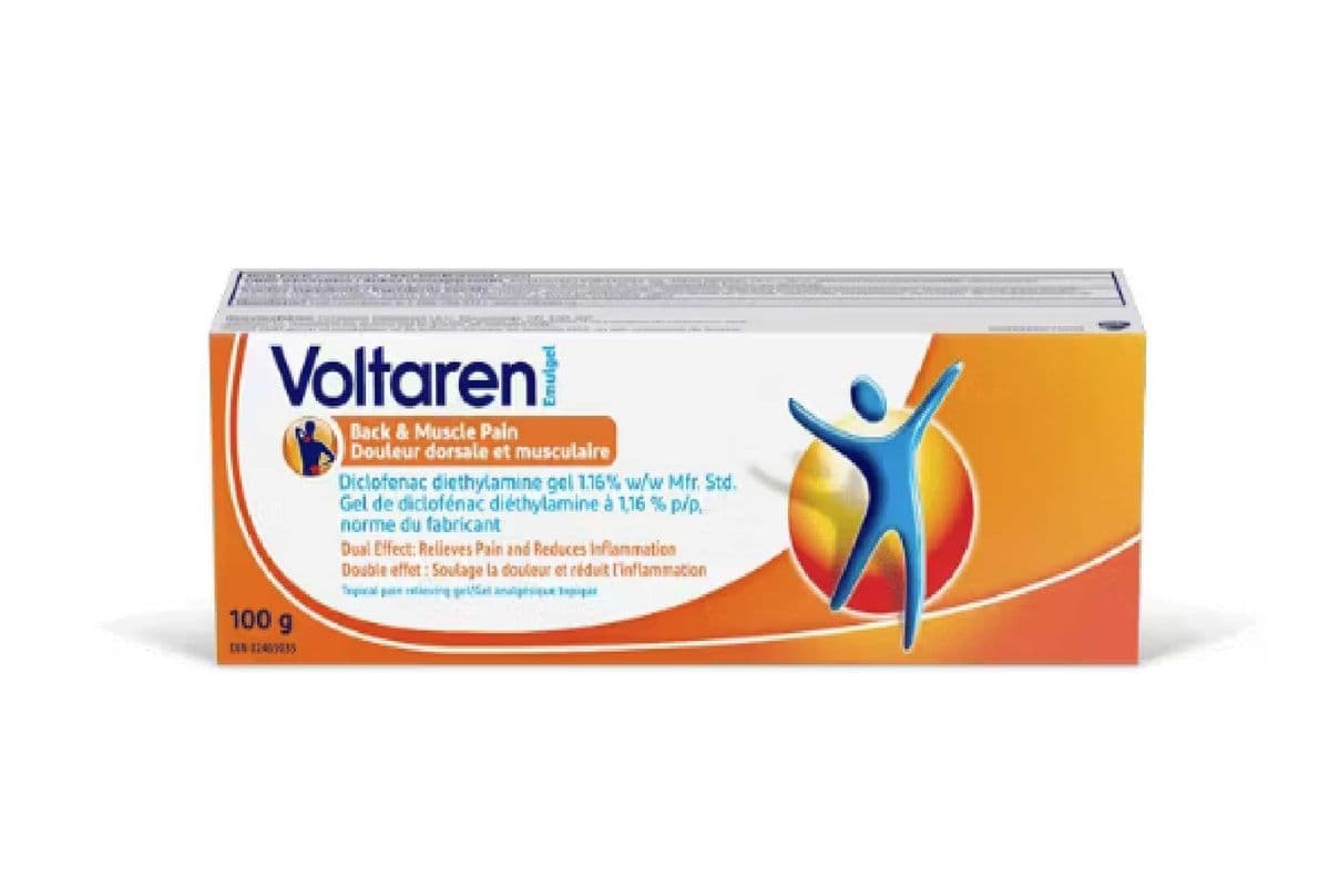 VOLTAREN EMULGEL BACK AND MUSCLE PAIN GEL 100GM PACK (100 GM )