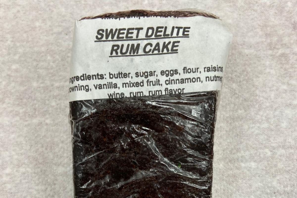 Sweet Delite Rum Cake without Icing