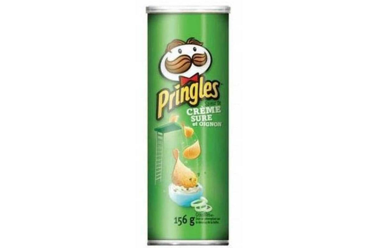 Pringles · Sour Cream and Onion Flavoured Potato Chips(156g)