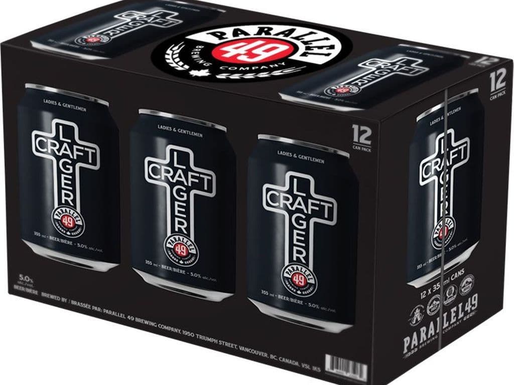 Parallel 49 Craft Lager Cans (355 ml x 12 ct)