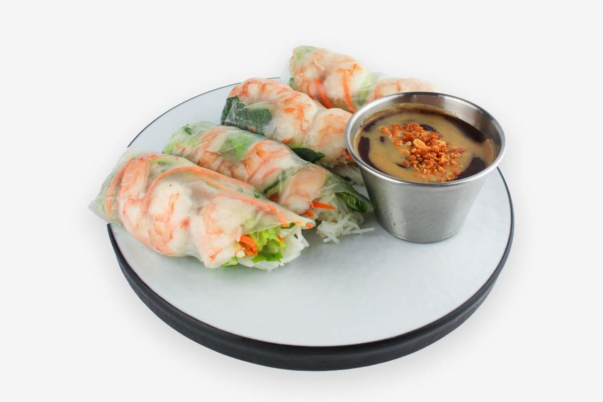 08. Shrimp Fresh Rolls (Tom)