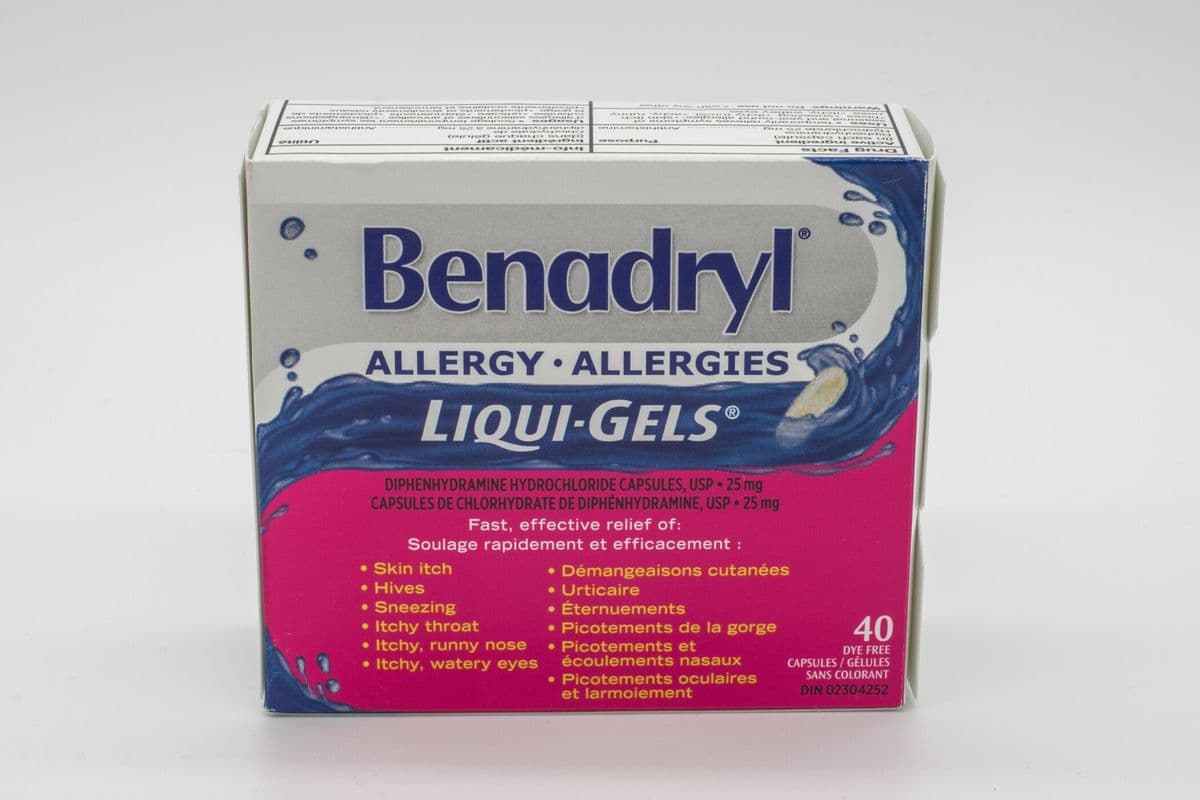 Benadryl Allergy Caplets - Liquid Gels (20 Count)
