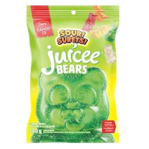 Dare Juice Sour Bears 200g