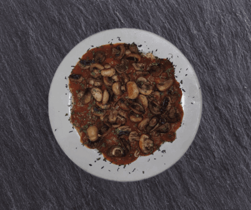 Spaghetti sauce à la viande et champignons - Demi